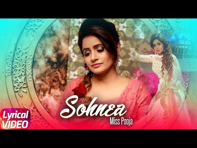 Sohnea (Lyrical Song) | Miss Pooja Feat. Millind Gaba | Punjabi Lyrical Songs | Speed Records