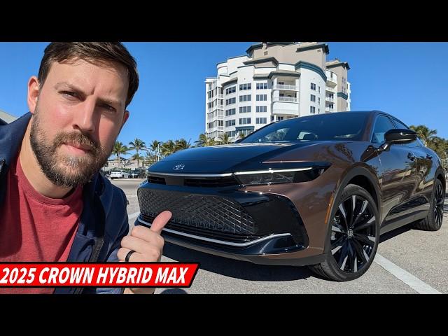 2025 Toyota Crown Hybrid Max - A better Daily Driver vs. the New Camry?