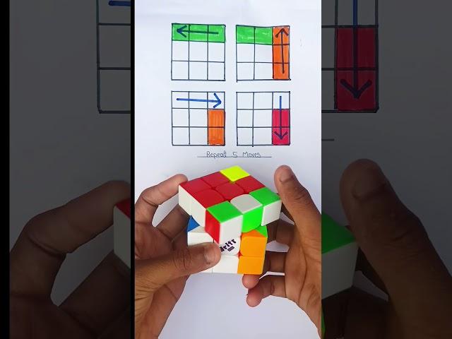 Rubik's cube 3x3 magic trick solve...#shorts #cube #rubiks #youtube @mrratancuber