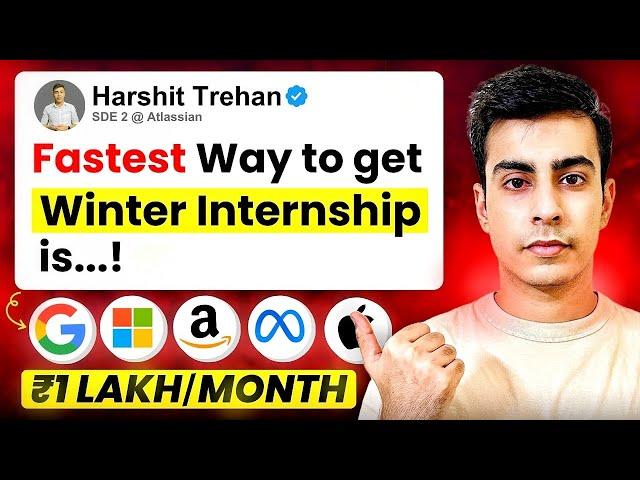 How to Crack a Winter Internship 2024: Step-by-Step Guide