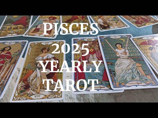 PISCES 2025 YEARLY TAROT READING~ SOMEONE FROM THE PAST RETURNS, JUSTICE WILL BE SERVED!