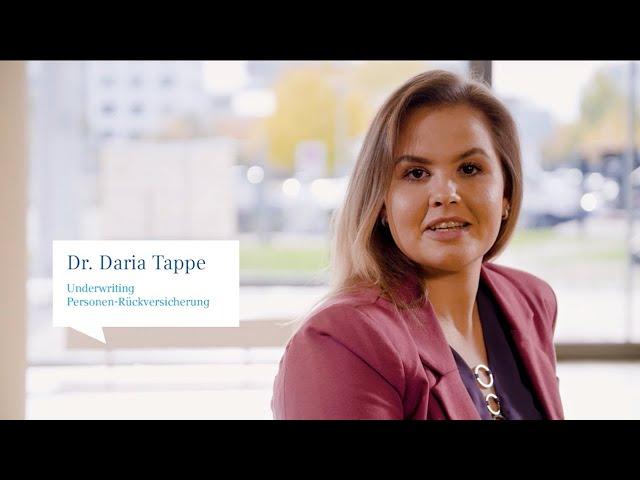 Dr. Daria Tappe, Mathematikerin, Underwriter Personen-Rückversicherung