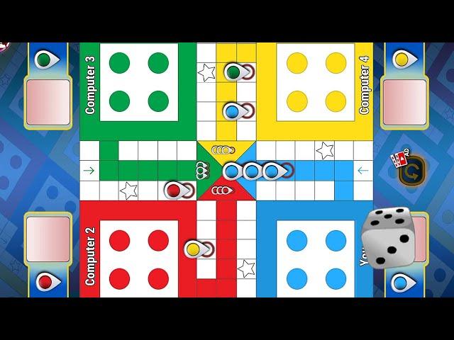 Ludo King 4 players | Ludo game in 4 players | Ludo King | Ludo gameplay #1605