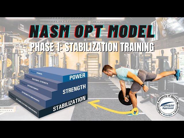 NASM OPT Model Phase 1: Stabilization Training Explained