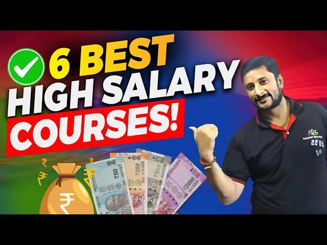  6 Best High Salary Courses every College Student Must do to get JOB | Tamil #highsalary #courses