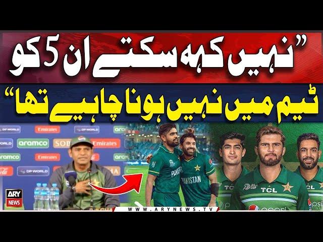 Aqib Javed Stands by Selection
