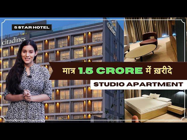 Studio Apartment With 5 Star Hotel Citadines, Paras Square Sector 63A Gurgaon