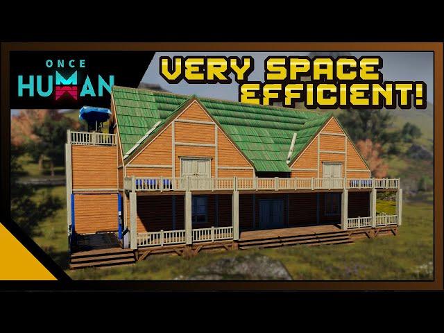 Once Human: Starter Base - With Organised Rooms (Build Guide)