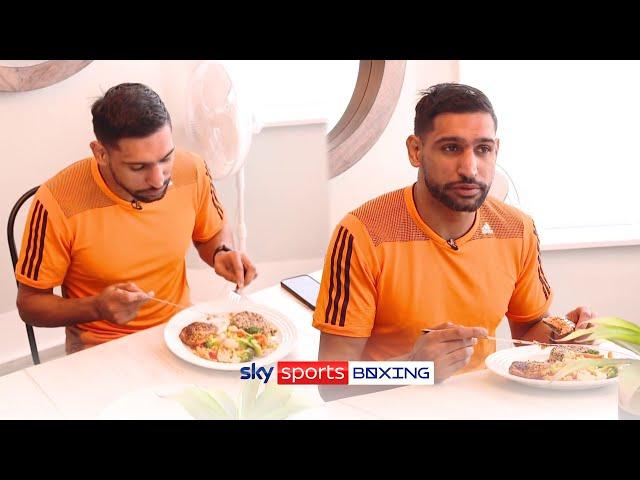 What do boxers eat during training camp?  | More from inside Amir Khan's Colorado training camp