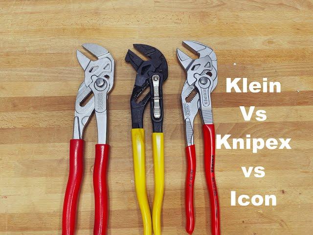 23-36 Klein Tools Hybrid 10 Inch Pliers Wrench Review | vs Knipex | vs HF Icon | D53010SEN