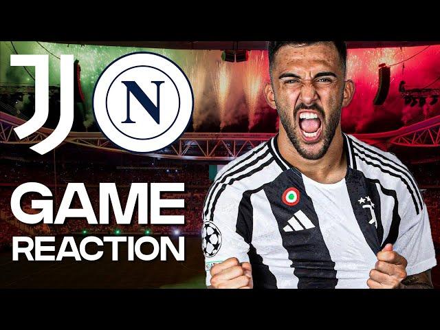 JUVENTUS vs NAPOLI | POST GAME REACTION SERIE A MD5