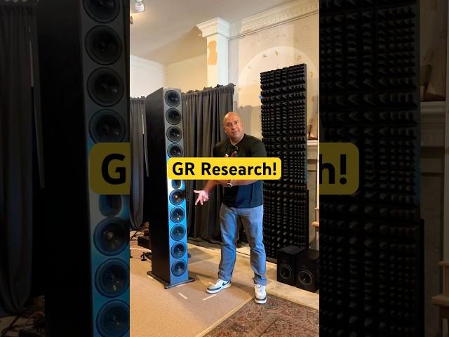 GR Research Flagship Loudspeaker #loudspeaker #audiophile #homeaudio