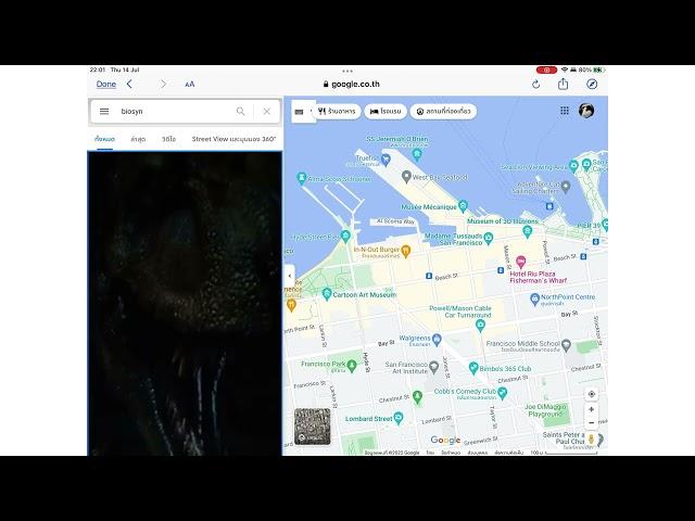 Searching BIOSYN on googlemap