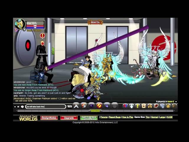 =AQW: Operation Gameocide= Knights of the Dark Guild feat. Mod Artix