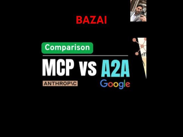 #MCP vs #A2A