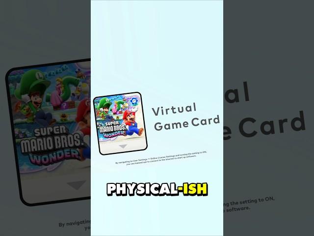 Nintendo Virtual Game Cards