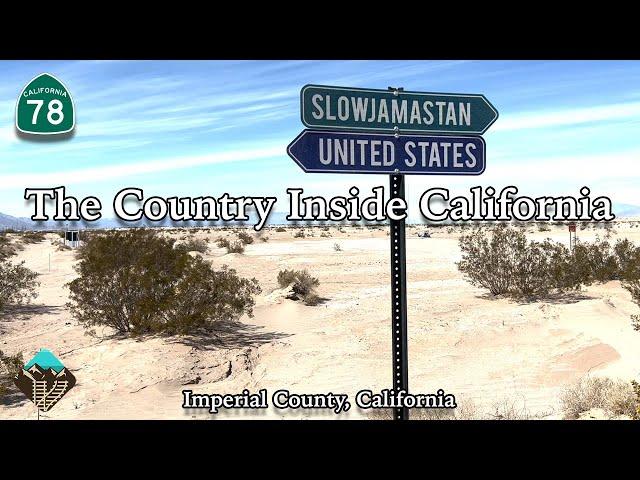 Exploring the Republic of Slowjamastan - A Micronation in the California Desert