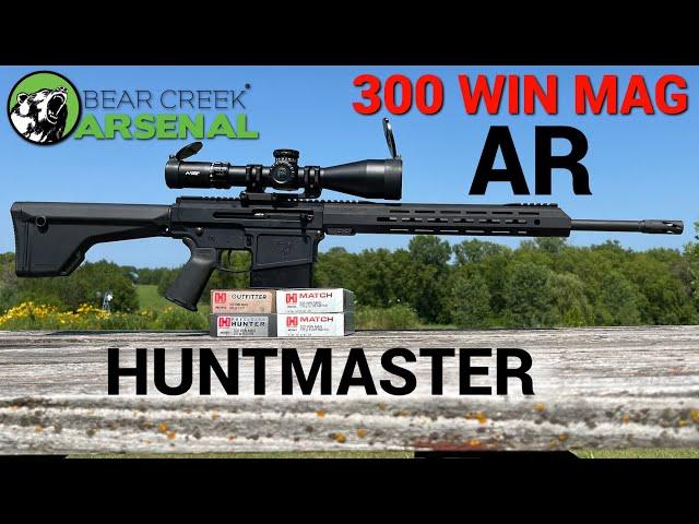 300 Win Mag AR - BCA Huntmaster Review