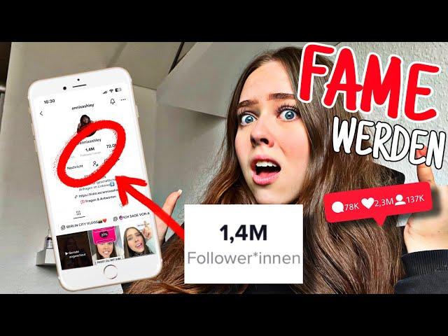 FAME auf TIKTOK werden! | bis zu 1000 FOLLOWER AM TAG mit diesen 5 Tipps 