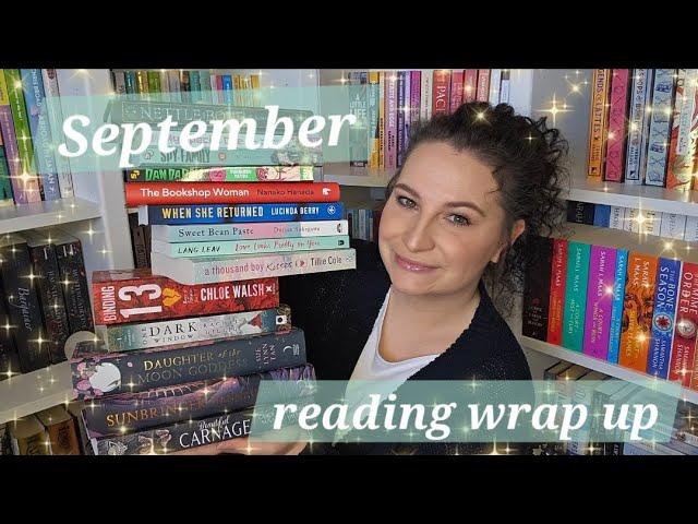 September reading wrap up 2024 