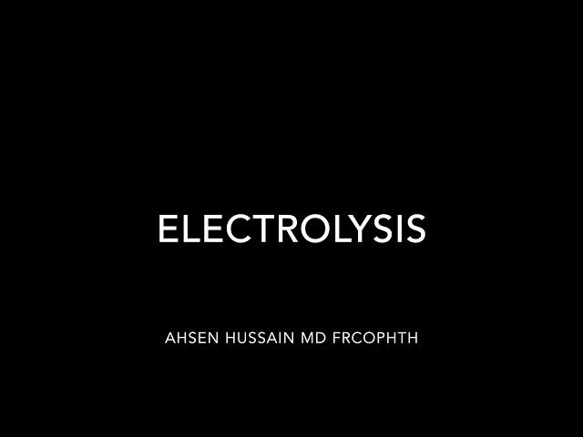 Electrolysis