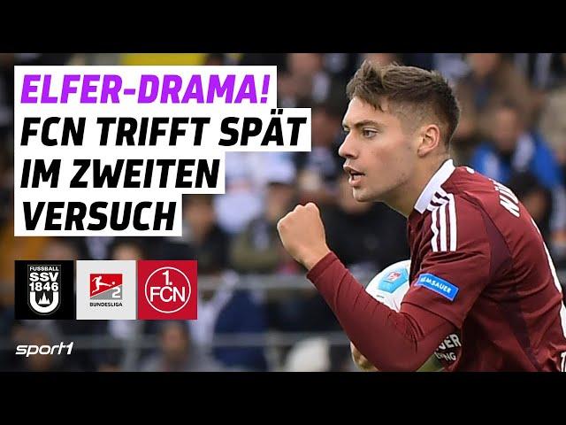 SSV Ulm 1846 - 1. FC Nürnberg | 2. Bundesliga Tore und Highlights 5. Spieltag