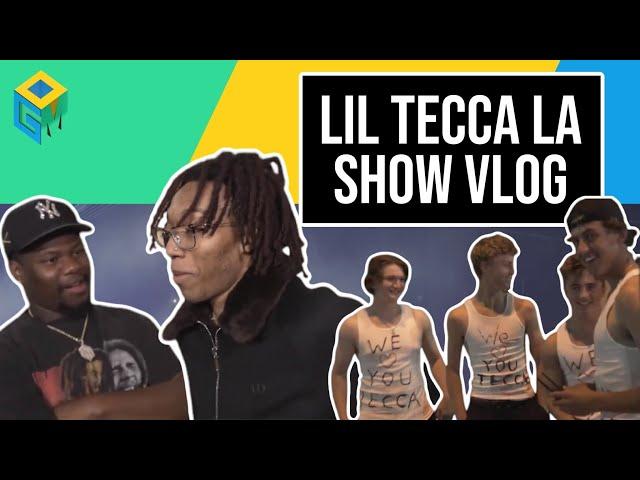 Lil Tecca LA Show VLOG 2022 w/ yvngxchris, BKTheRula, BabySantana & more