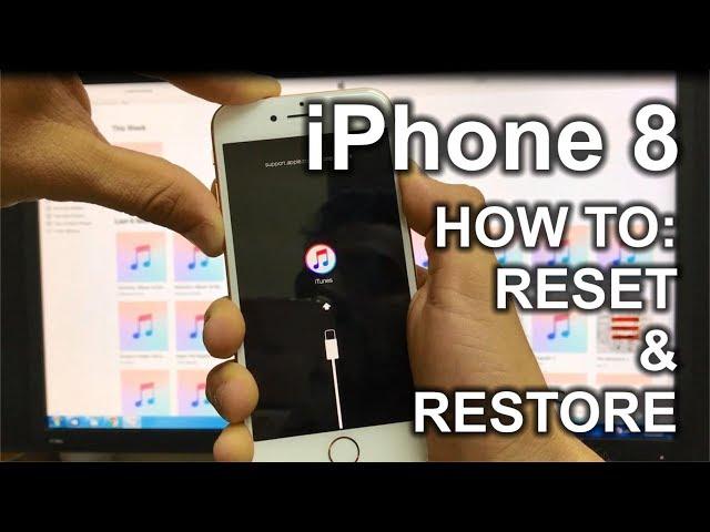 How To Reset & Restore your Apple iPhone 8 - Factory Reset