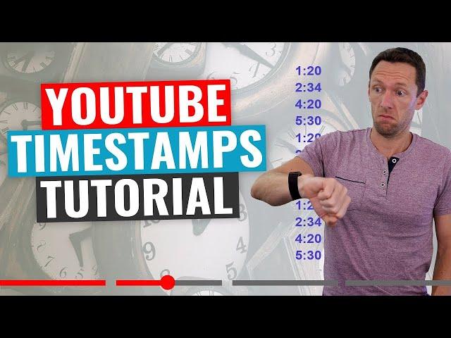 How to Add YouTube Timestamp Links (YouTube Chapters Tutorial!)