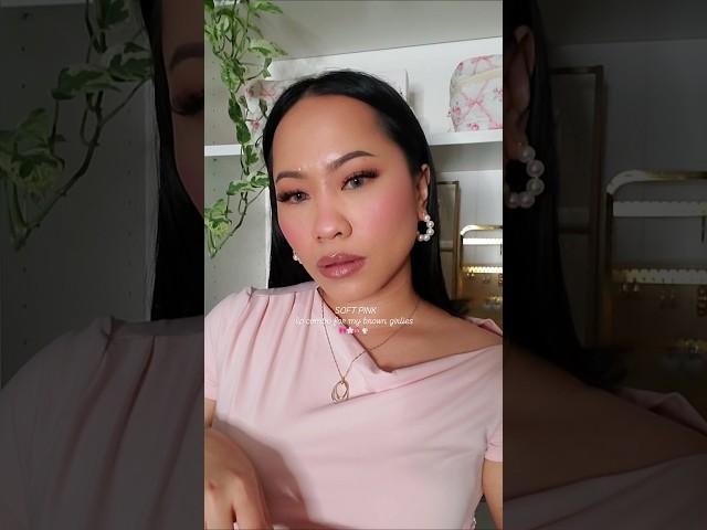 Soft pink lip combo Perfect for us brown girlies  #lipcombo #pinklipstick #lipstick