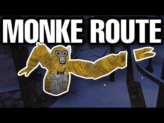 This Route Will Make People Think You're CHEATING (Gorilla Tag VR)