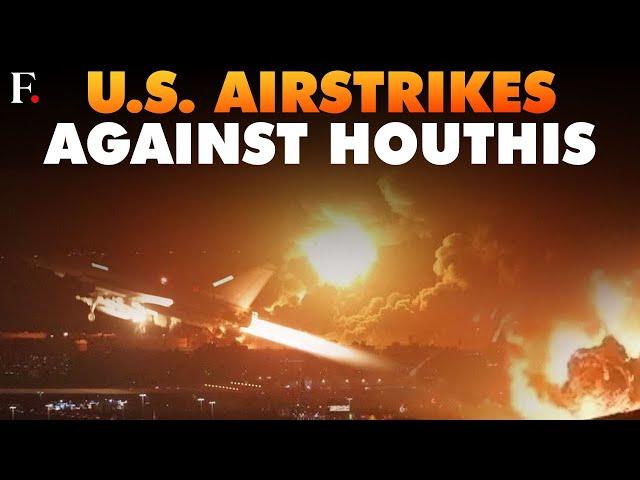 US Strikes Houthi Targets in Yemen's Capital Sanaa After Ballistic Missile Hit Tel Aviv