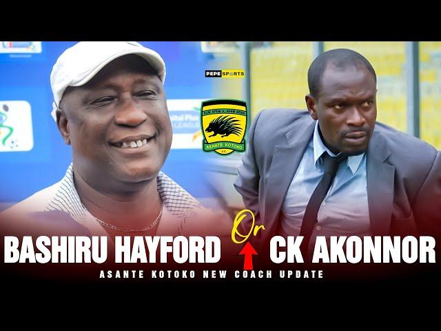 BREAKING NEWS  CK AKONNOR OR BASHYIRU HAYFORD TO REPLACE PROSPER OGUM AT ASANTE KOTOKO  IF ......