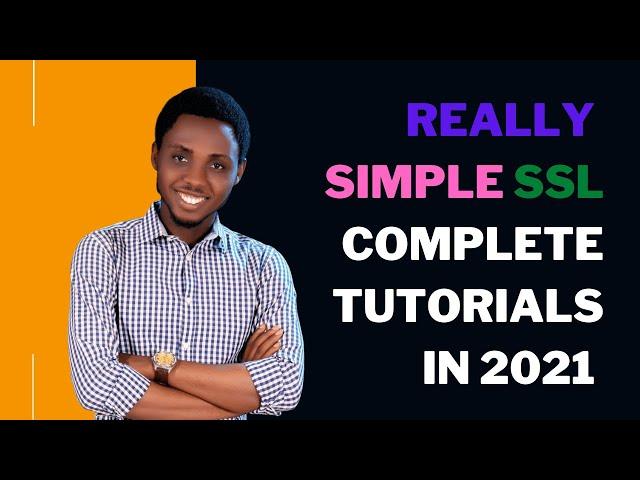 Really Simple SSL Tutorial 2021 - Force SSL On Elementor With Really Simple SSL Plugin