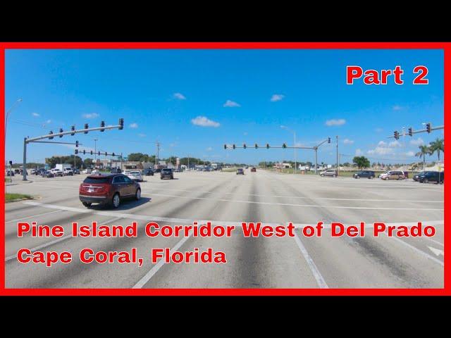 Cape Coral Florida Pine Island Corridor West of Del Prado Video Tour!