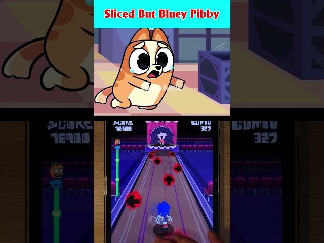 FNF Sliced But Bluey Pibby - FNF Animation - Friday Night Funkin' #fnf #shortsviral