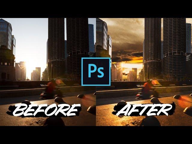 How to Replace the Sky in Any Image | Photoshop Tutorial