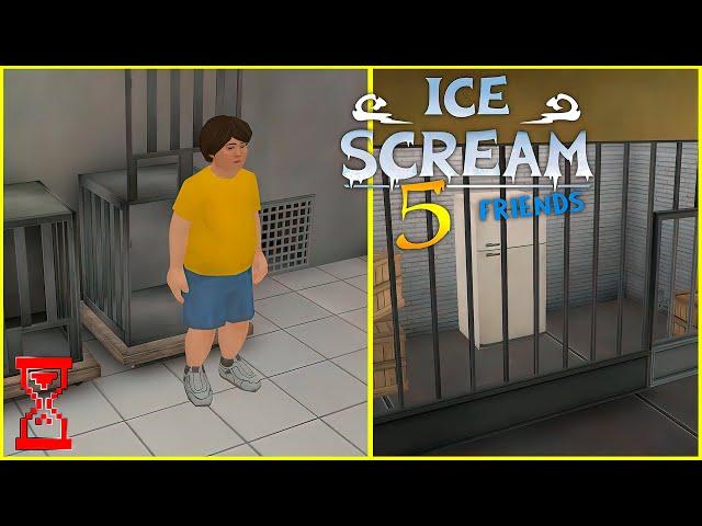 Все плохие концовки Мороженщика 5 // Ice Scream 5