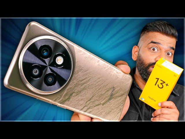 Realme 13+ Unboxing & First Look - Budget Gaming Champion?