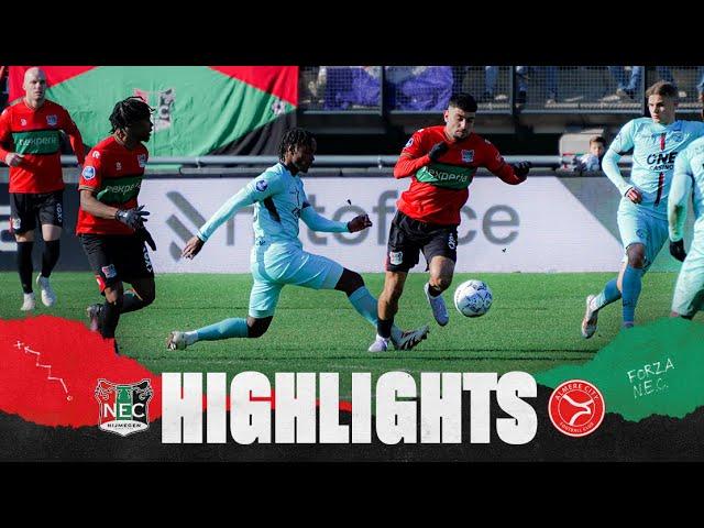 N.E.C. laat langszij tegen Almere City FC | Highlights #NECALM