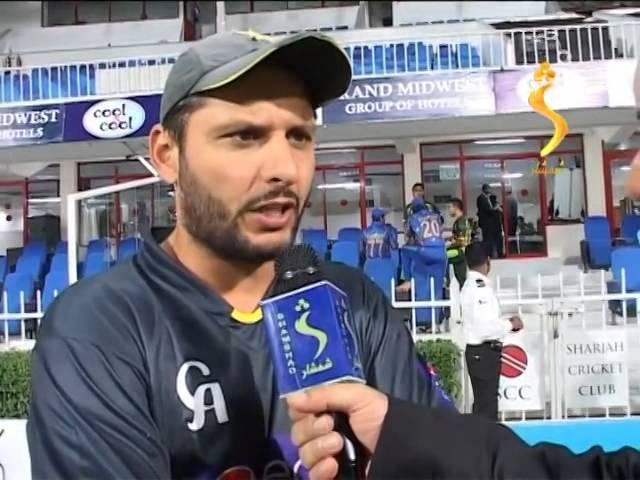 Shahid Afridi  Shamshad TV  Pashto  Interview