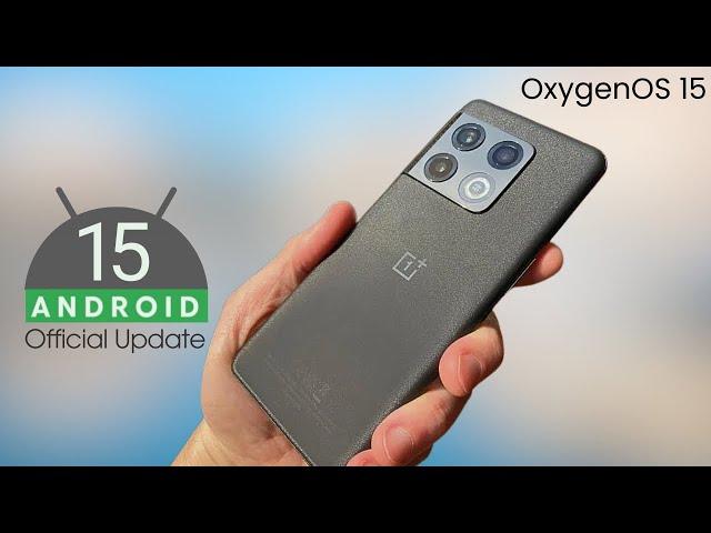 OnePlus 10 Pro Android 15 OxygenOS 15 Update