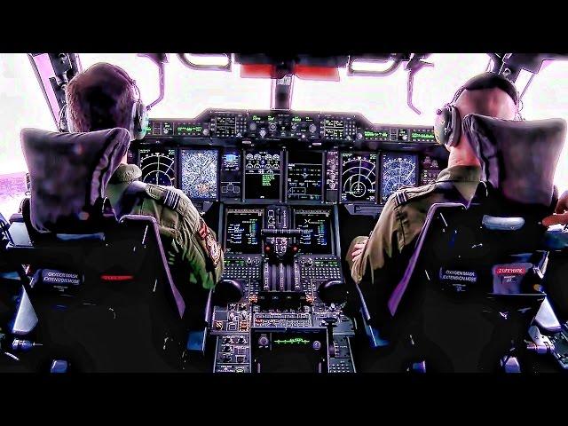 Royal Air Force Airbus A400M Atlas • Flight & Cockpit Video