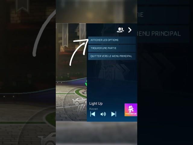 Tuto stall reset on sideswipe | settings #rocketleague #sideswipe #tutorial #funny #shorts
