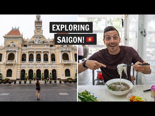 Our first time in VIETNAM!  Exploring Ho Chi Minh City (Saigon) + Cu Chi Tunnels!