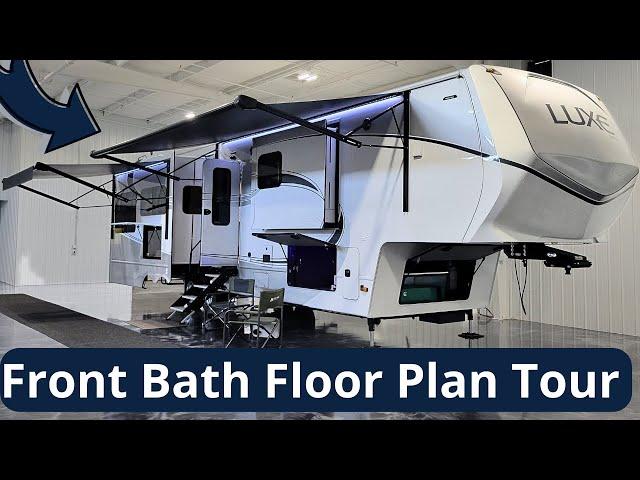 Front Bath Fifth Wheel; Luxe 39FB Elite Floorplan Tour