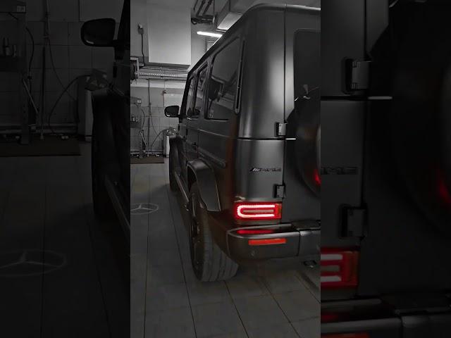 Полностью матовый Mercedes-Benz G63 AMG #blackpixel #mercedesbenz #mercedesbenzgclass #gelandewagen