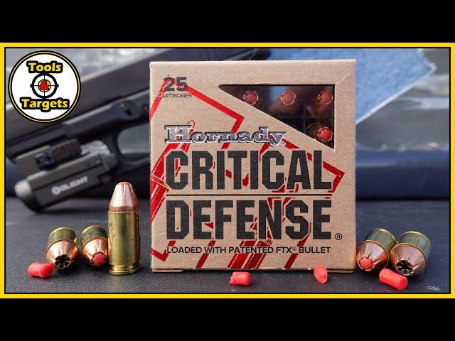 I Pulled The PLUG!...Surprising Results! Hornady Critical Defense NO INSERT 9MM Ballistic Gel Test!