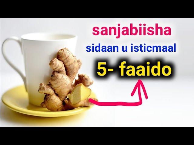 5- Faaido oo cajiib ah Sanjabiisha