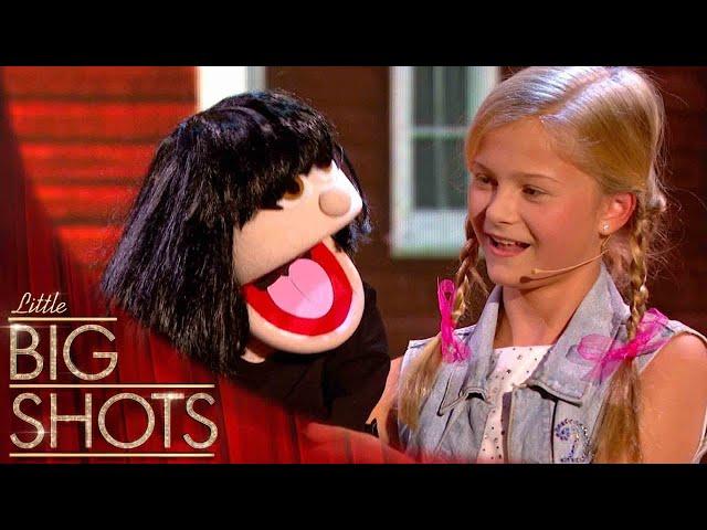 AGT Winner Darci Lynne @DarciLynneOfficial Meets Dawn French | Little Big Shots